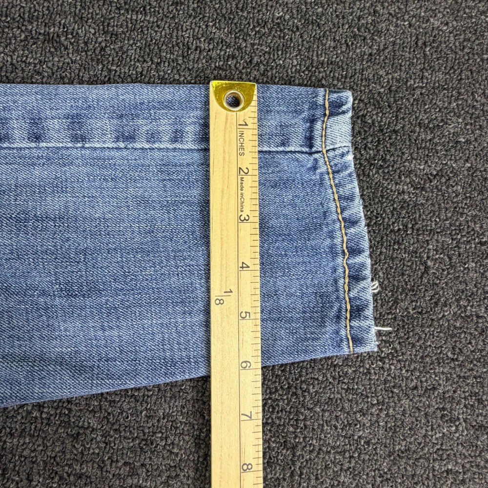 Ariat Jeans Mens 31x36 Fits (30x33) M4 Low Rise Boot Cut Blue Light Wash Denim - Picture 5 of 10